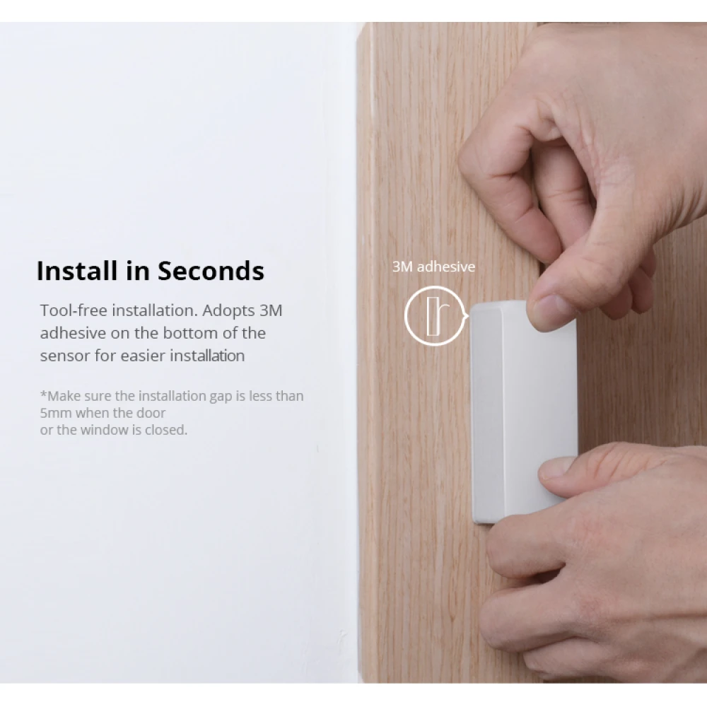 SONOFF SDW2 sensore di apertura per porta e finestra WiFi wireless