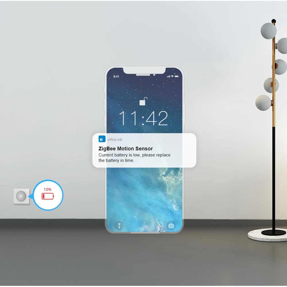 SONOFF SNZB-03 Sensore di movimento ZigBee - Controllo intelligente e rilevamento preciso