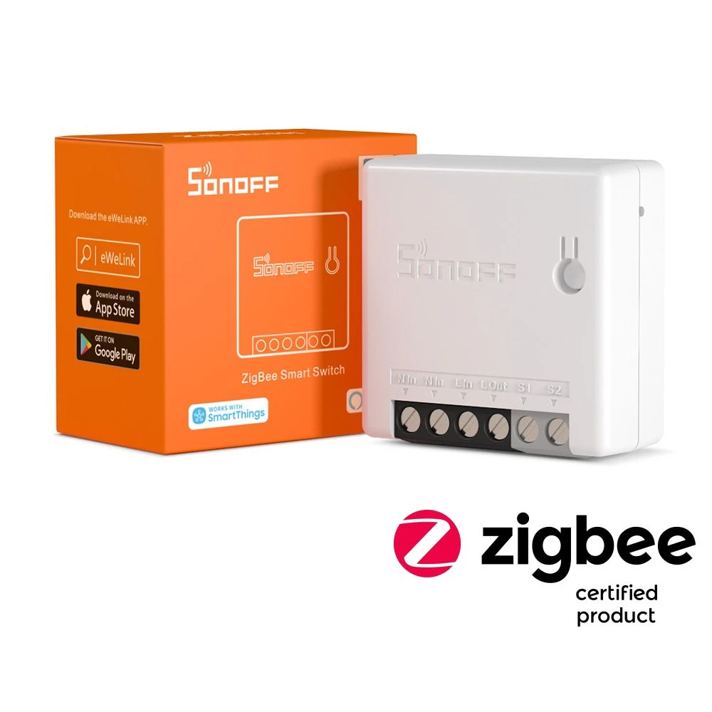 SONOFF ZBMINI ZigBee Interruttore Smart Mini per Controllo Luci 2 Vie