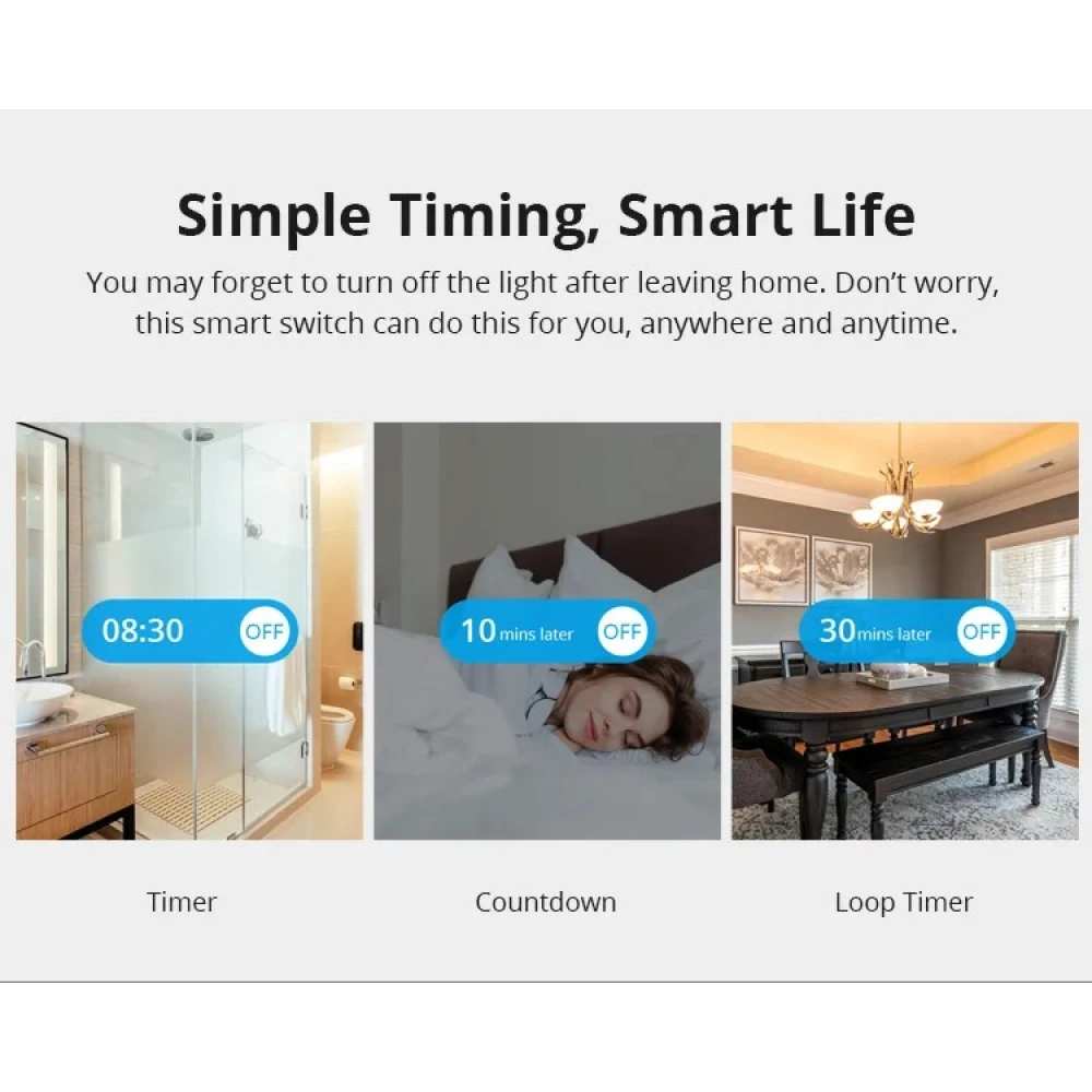 SONOFF ZBMINI ZigBee Interruttore Smart Mini per Controllo Luci 2 Vie