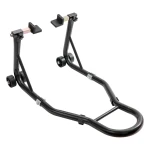 Soporte trasero ajustable para motos en acero con recubrimiento anticorrosión