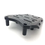 Detalle del soporte parrilla trasera Honda PCX150 en color negro