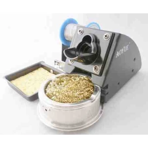 Supporto saldatore Aoyue 2663 con pulitore punte e porta bobina