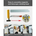 SUNKKO 738AL: saldatrice a punti per batterie al litio 18650