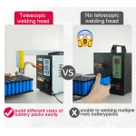 SUNKKO 738AL: saldatrice a punti per batterie al litio 18650