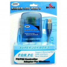 Super Joy Box 3 PS/PS2 su adattatori USB CABLES AND ADAPTERS SONY PSTWO Mayflash 4.00 euro - satkit
