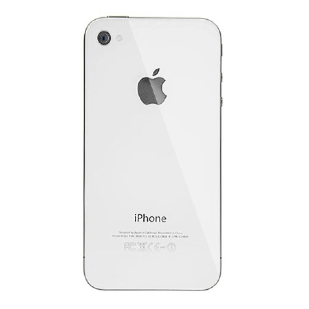 Cover posteriore in vetro iPhone 4S bianco - Ricambio Satkit