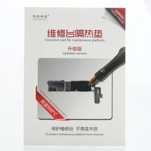 Tappetino in silicone resistente al calore 500ºC per manutenzione e riparazione