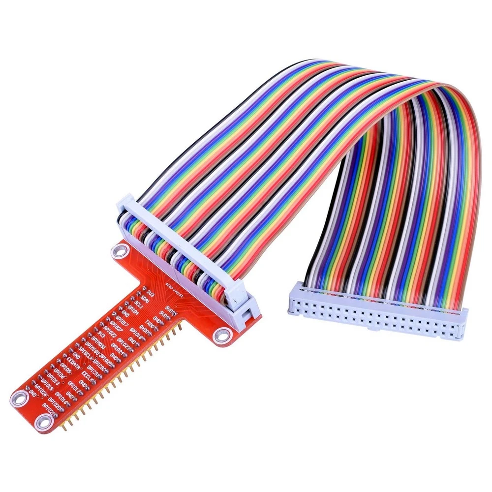 Kit completo de tarjeta de expansión GPIO con cable y adaptador para Raspberry Pi