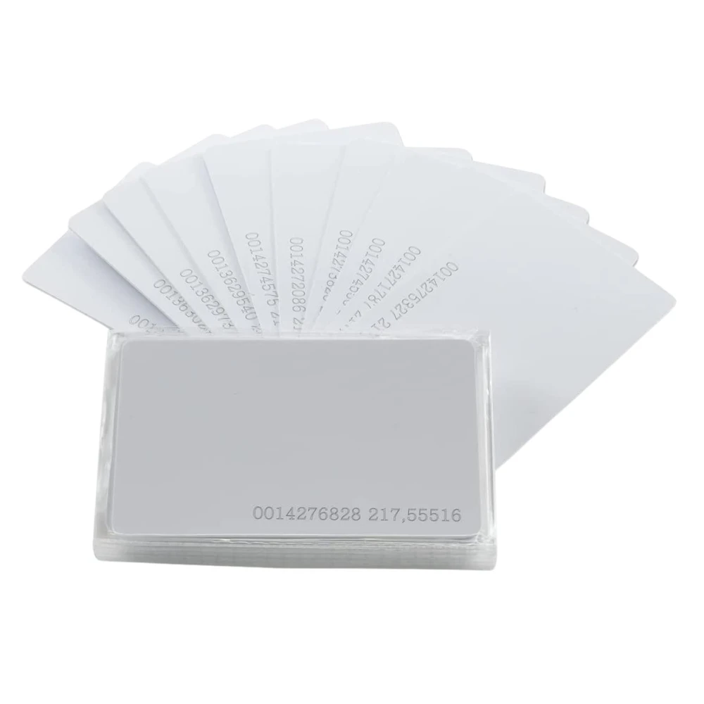 Carta di prossimità RFID 125kHz TK4100/EM4100 per controllo accessi