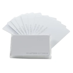 Carta di prossimità RFID 125kHz TK4100/EM4100 per controllo accessi