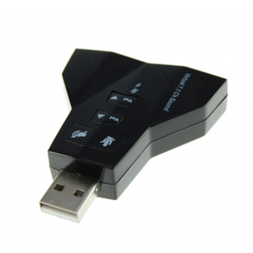 Scheda audio USB dual con 2 uscite e 2 ingressi audio