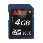Scheda SDHC 4GB Classe 10 ad alta velocità per uno storage efficiente
