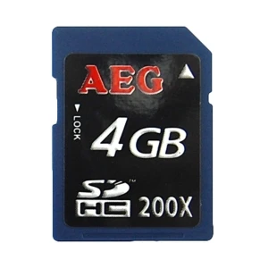 Scheda SDHC 4GB Classe 10 ad alta velocità per uno storage efficiente