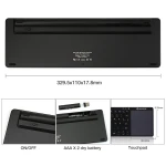 Detalle del touchpad multitáctil del teclado inalámbrico 2.4GHz