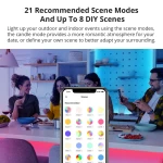 Striscia LED intelligente WiFi SONOFF L2 Lite 5 metri con telecomando e app