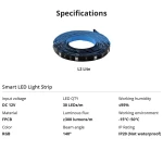 Striscia LED intelligente WiFi SONOFF L2 Lite 5 metri con telecomando e app