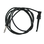 TL22080 cavo puntale di prova con gancio e banana 1 metro 16AWG