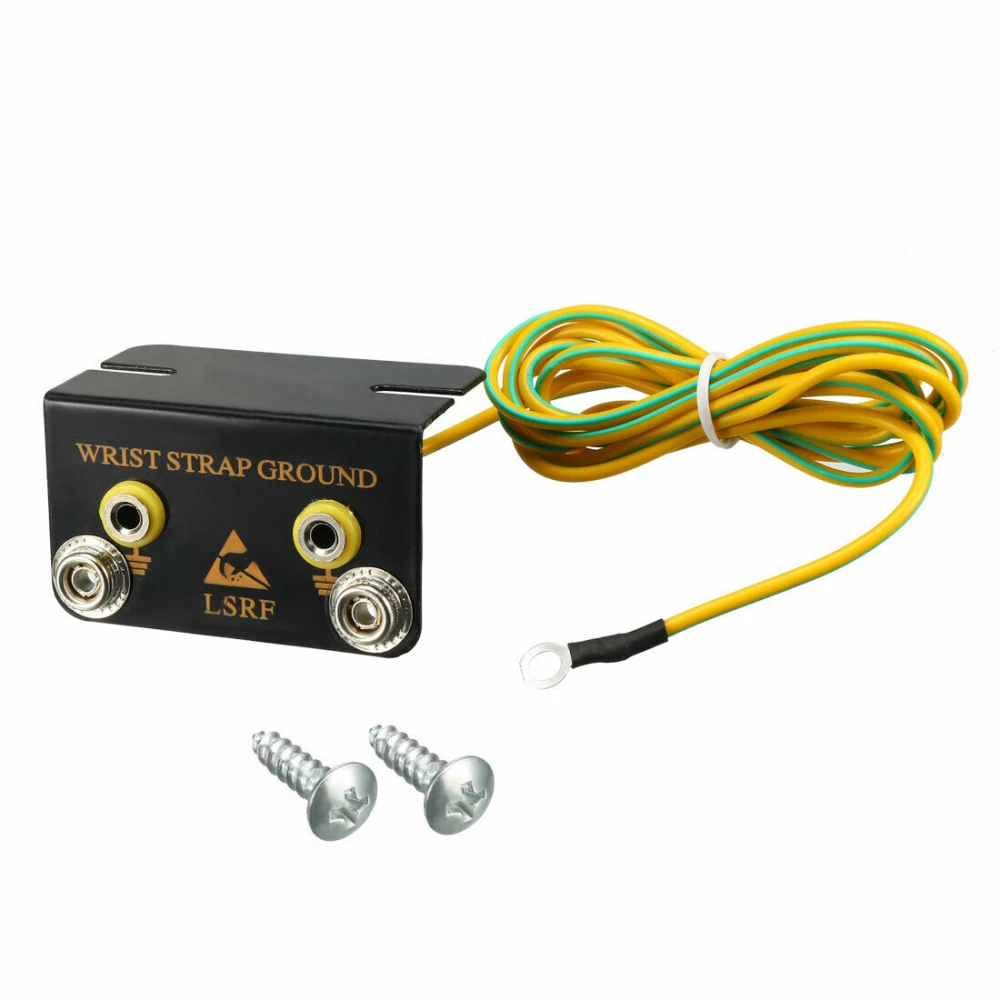 Presa di messa a terra per attrezzatura antistatica con cavo da 1.8 metri