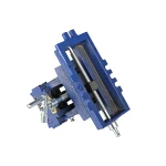 Tornillo de banco robusto y ajustable de 100mm para taller