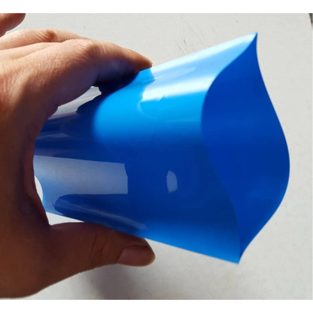 Tubo termorestringente PVC 1m x 230mm x 0.15mm per batterie Sunkko