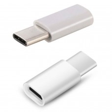 Tipo-C Connettore maschio a Micro USB 2.0 Adattatore dati convertitore USB 3.1 femmina USB 3.1 Colore bianco ADAPTERS  1.00 euro - satkit
