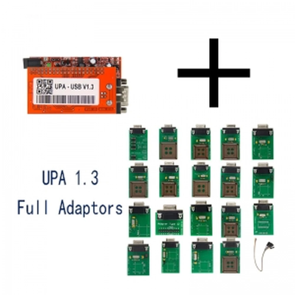 UPA USB Programmer V1.3 con adattatori completi e funzione NEC