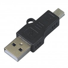 Adattatore da maschio USB a MINI-USB maschio ADAPTERS  1.00 euro - satkit