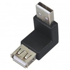 USB Adattatore da maschio a USB Femmina 90º ADAPTERS  1.00 euro - satkit