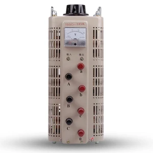 satkit Variac trifase 3KVA 12A 0-430V - Trasformatore a uscita variabile CA