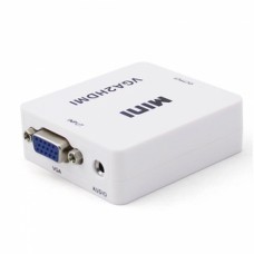VGA2HDMI Adattatore per cavo adattatore VGA+Audio a HDMI PC COMPUTER & SAT TV  6.00 euro - satkit