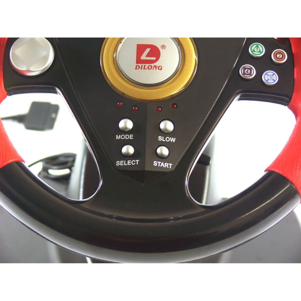 Pedales acelerador y freno programables del volante para PS3, PS2 y PC