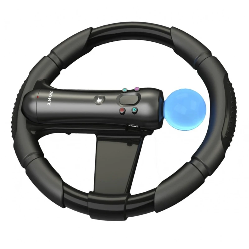 Volante per Playstation Move PS3 con design realistico e impugnatura antiscivolo