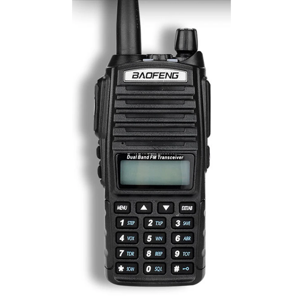 Walkie talkie Baofeng UV82 con doppio tasto PTT e alta potenza