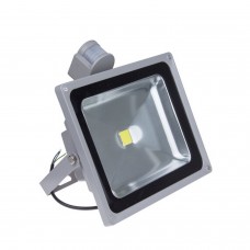 Lampada a Led impermeabile per esterni 50W 6000K bianco freddo con sensore di movimento LED LIGHTS  20.00 euro - satkit