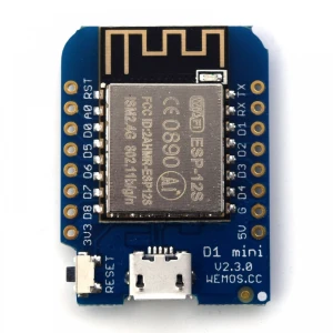 Wemos D1 Mini NodeMCU WiFi ESP8266 - Scheda di sviluppo IoT Arduino ESP8266
