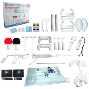 Wii Motion Plus 100in1 Sports Pack - set completo di accessori per Nintendo Wii