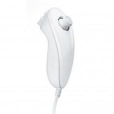 Wii Nunchuck Bianco Compatibile --NON Original Nintendo--