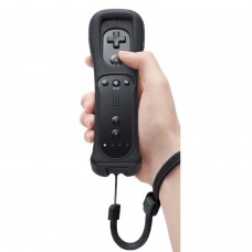 Telecomando Wii con Wii Motion Plus integrato [COMPATIBILE] Nero