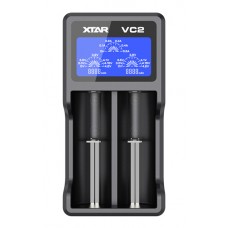 Xtar Mcvcvp124 Vc2 Caricabatterie Universale Con Lcd Per Batteria Agli Ioni Di Litio