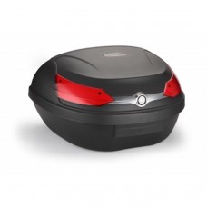 Xxl 46 L Premium Premium Universal-Top Box Nero Per Moto/Scooter 2 Caschi Mod-08018-Black
