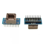 Zoccolo programmatore PLCC20 a DIP20 con facile inserimento - satkit