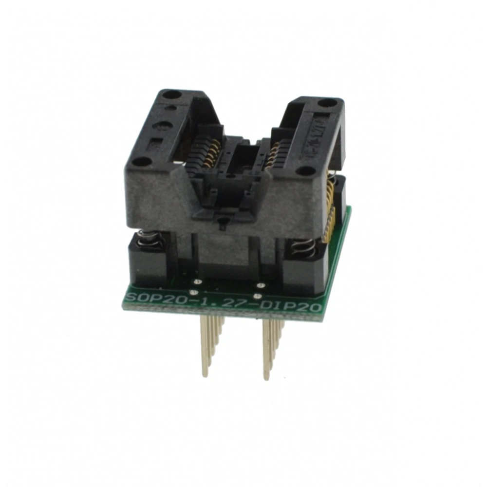 Zoccolo programmatore SOP16 a DIP16 200mil con facile inserimento - satkit